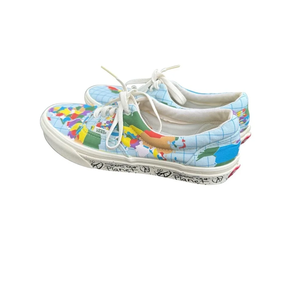 Save Our Planet x Vans Era World Map Men 7.5 & Women‎ 9 Unisex